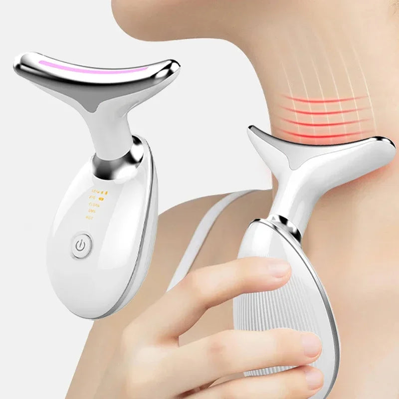 Neck Face Beauty Device EMS Neck Face Lifting Massager