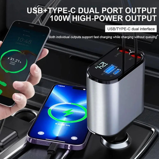 Best Retractable Fast Car Charger