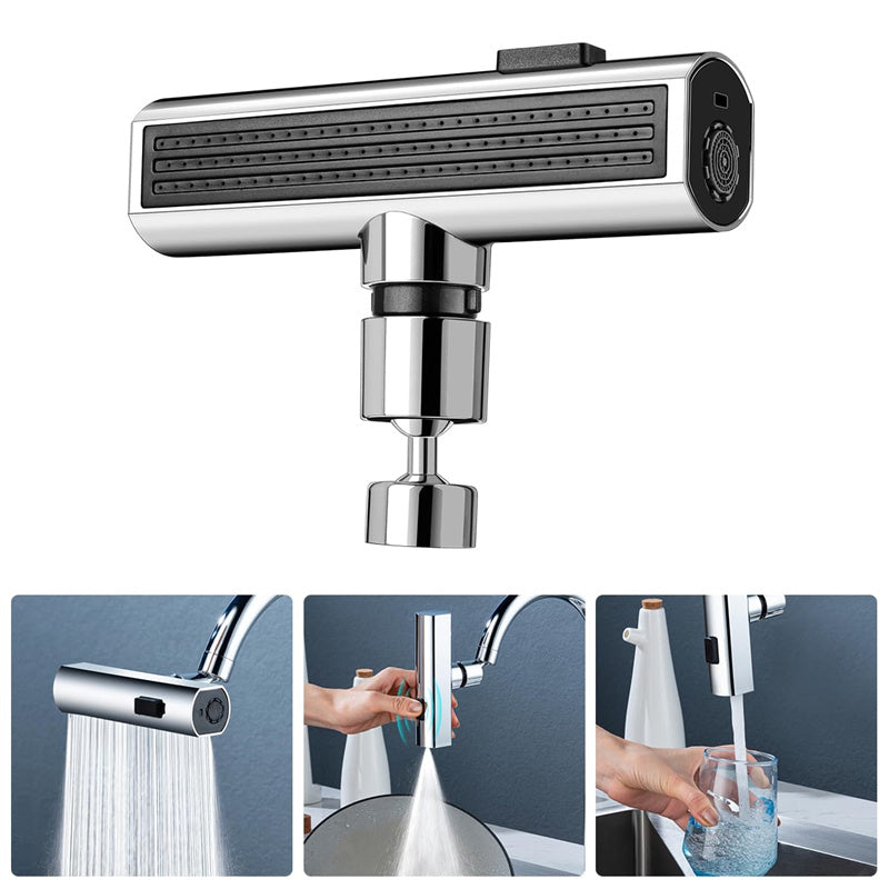 Kitchen Faucet Waterfall Outlet Splash Proof Universal Rotating