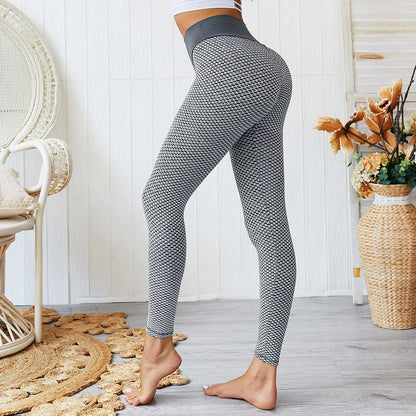 Women Sports High Waist Push Up Fitness Leggings