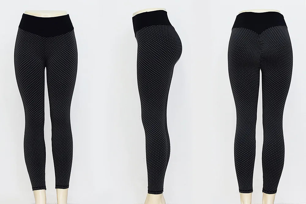 Women Sports High Waist Push Up Fitness Leggings