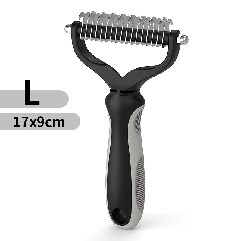 Pet Grooming Brush Grey Large