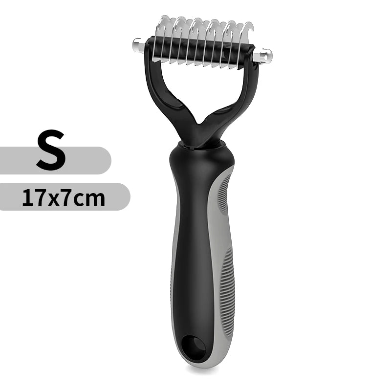 Pet Grooming Brush Grey Small