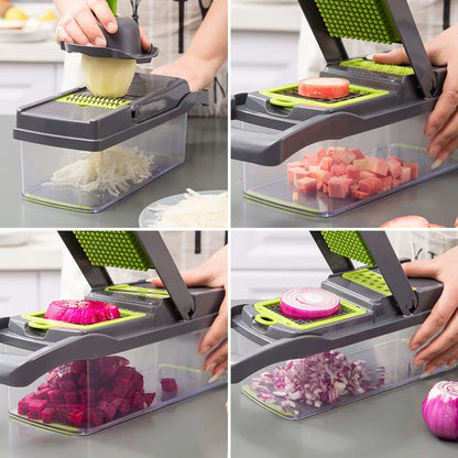 14/16 in 1 Multifunctional Easy Vegetable Chopper