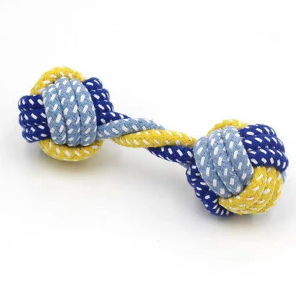 1PC Carrot Knot Rope Ball, Cotton Rope Dumbbell