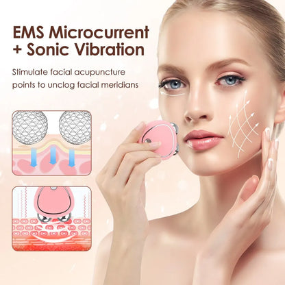 Mini Portable EMS Face Slimming Massager