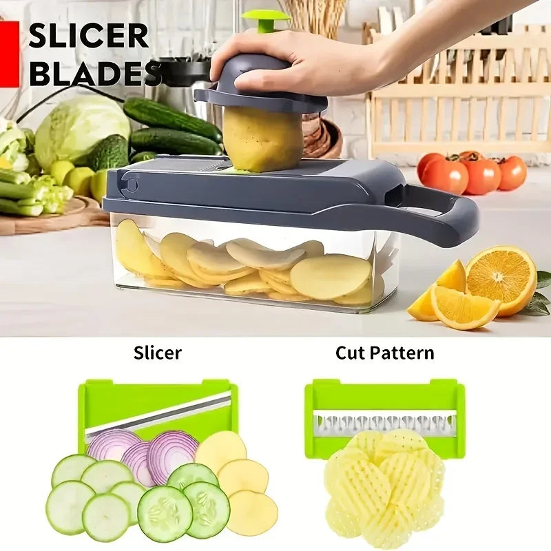 14/16 in 1 Multifunctional Easy Vegetable Chopper