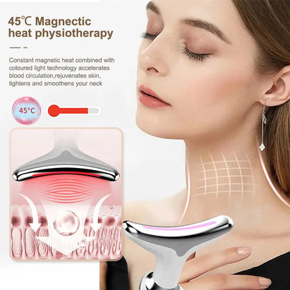 Neck Face Beauty Device EMS Neck Face Lifting Massager