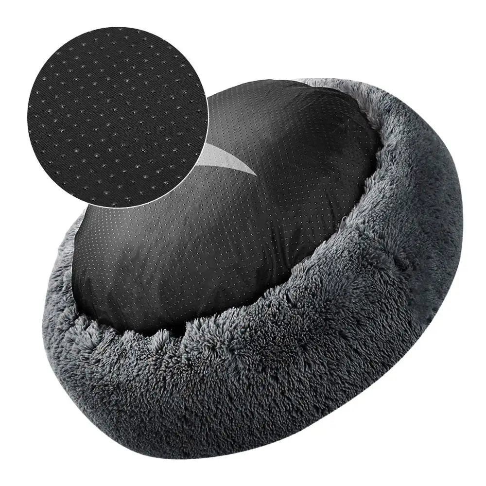 Deluxe Comfort Pet Bed Ultra Soft & Comfortable Donut