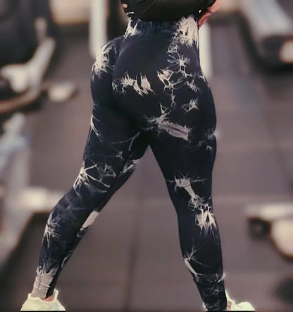 Tie Dye Seamless Gym Leggings