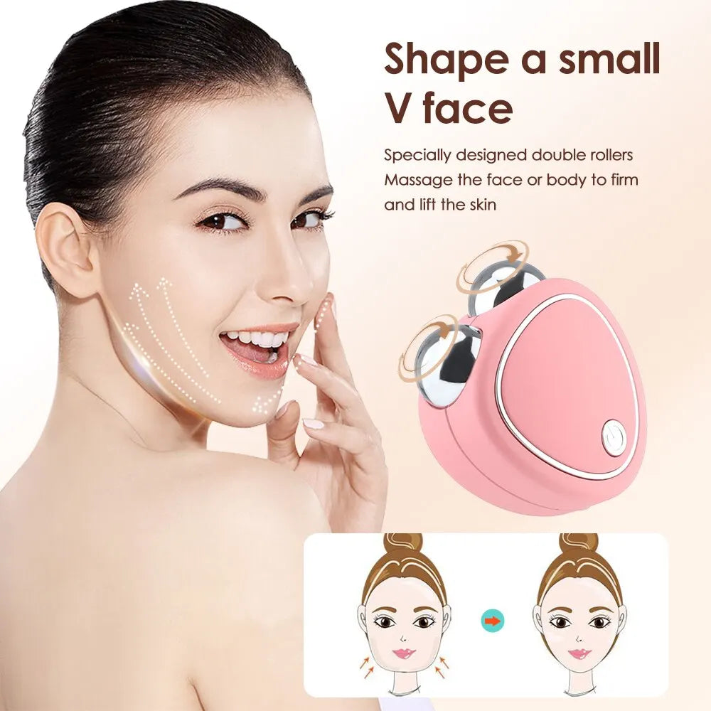 Mini Portable EMS Face Slimming Massager