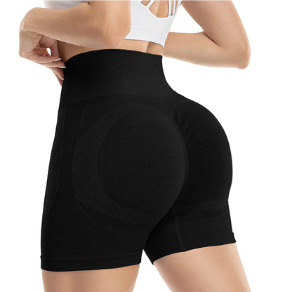 High Waist Workout Scrunch Shorts