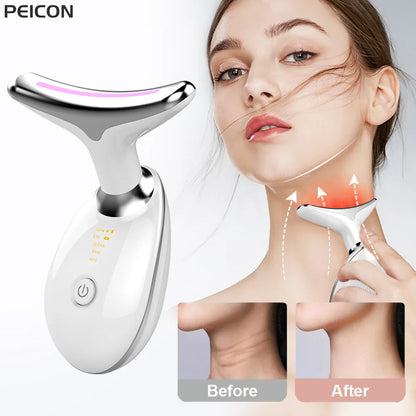 Neck Face Beauty Device EMS Neck Face Lifting Massager