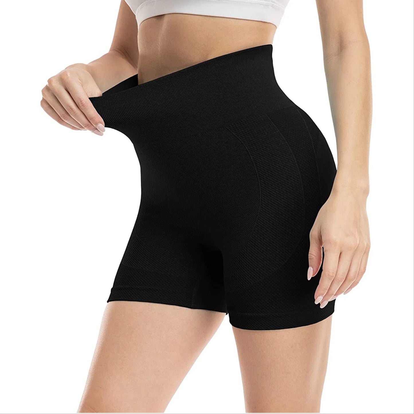 High Waist Workout Scrunch Shorts