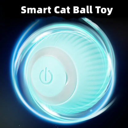 Electric Cat Ball Toys Automatic Rolling Smart Cat Toys